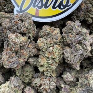 Grape Cream Cake - Exotic Flowers
